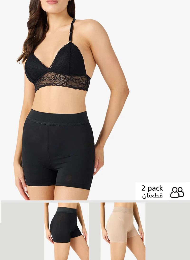 جينجر 2PC High Waist Tummy Control Shaping Brief